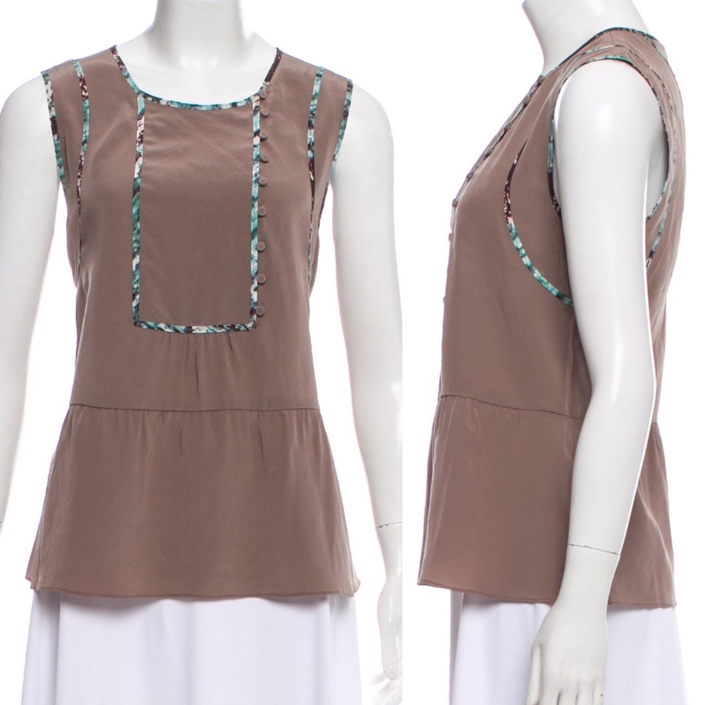 Bcbgmaxazria silk top